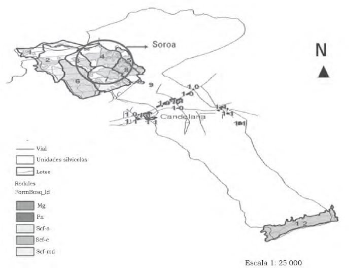 Ubicación geográfica de la comunidad rural Soroa. Candelaria. Pinar del Río.